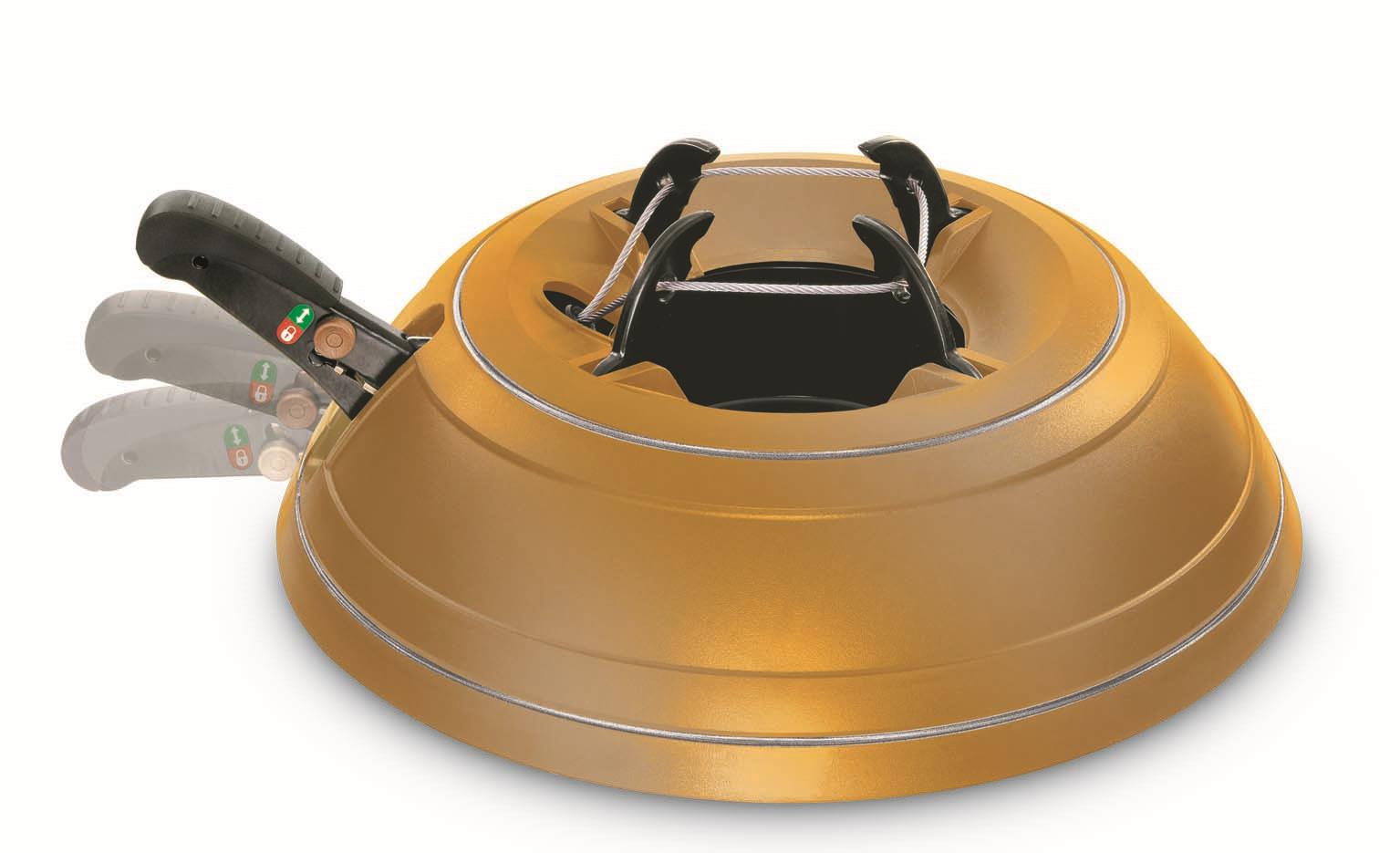 Krinner Christbaumständer Vario Classic Jubiläumsmodell in Gold