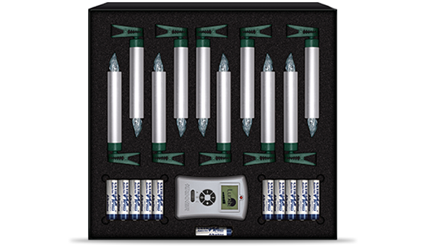 LUMIX Deluxe Silber Basis - Ersatzkerzenset (ohne Flackerfunktion)