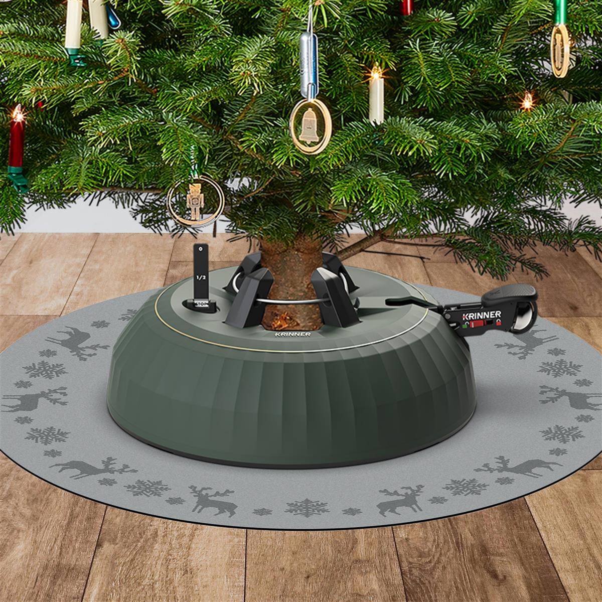 KRINNER´s Christmas Mat Grau
