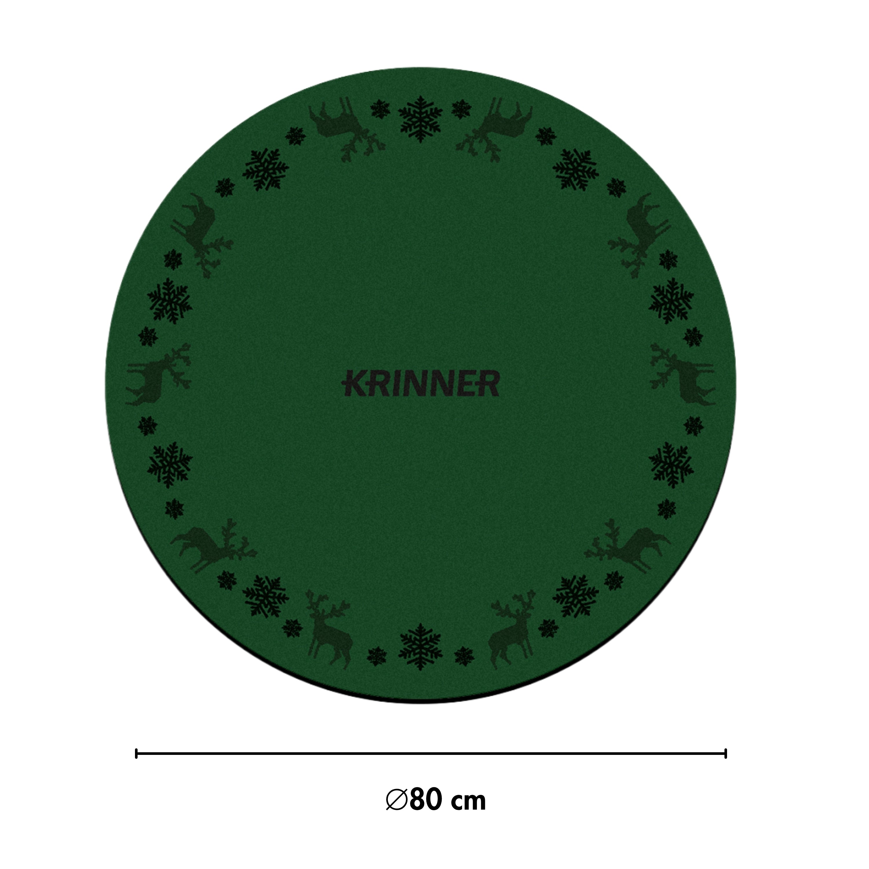 KRINNER's Christmas Mat XL Grün