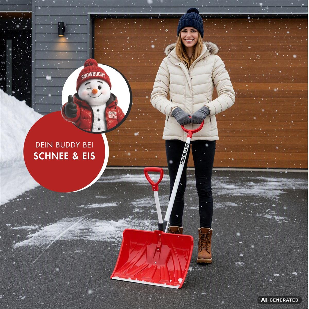 Krinner Snow Buddy Schwarz