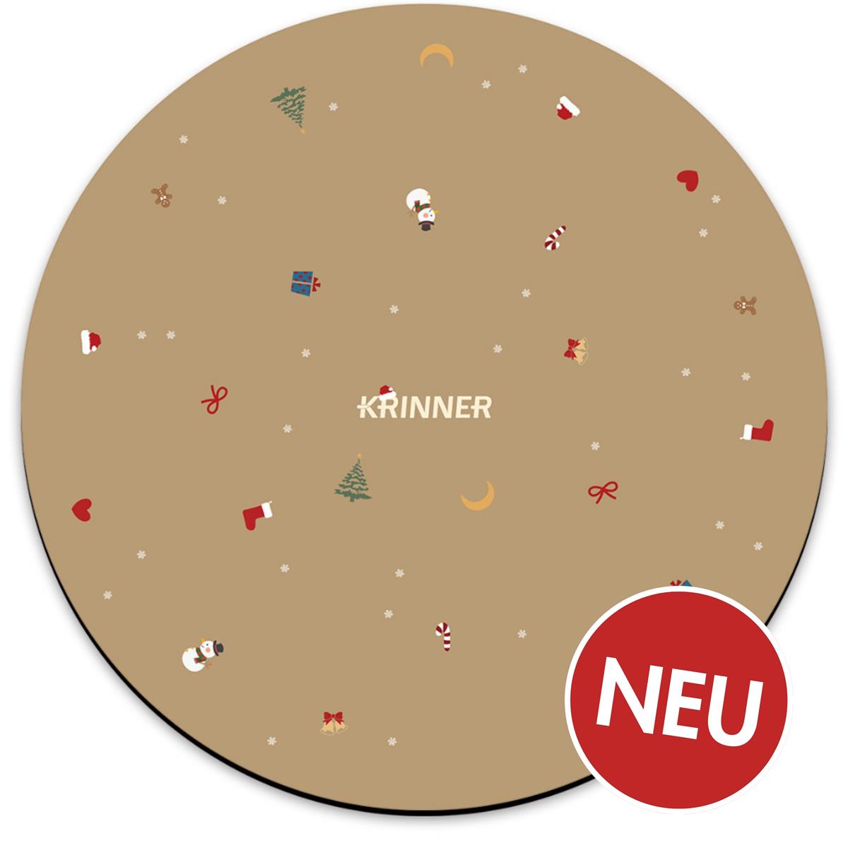 KRINNER's Christmas Mat beige