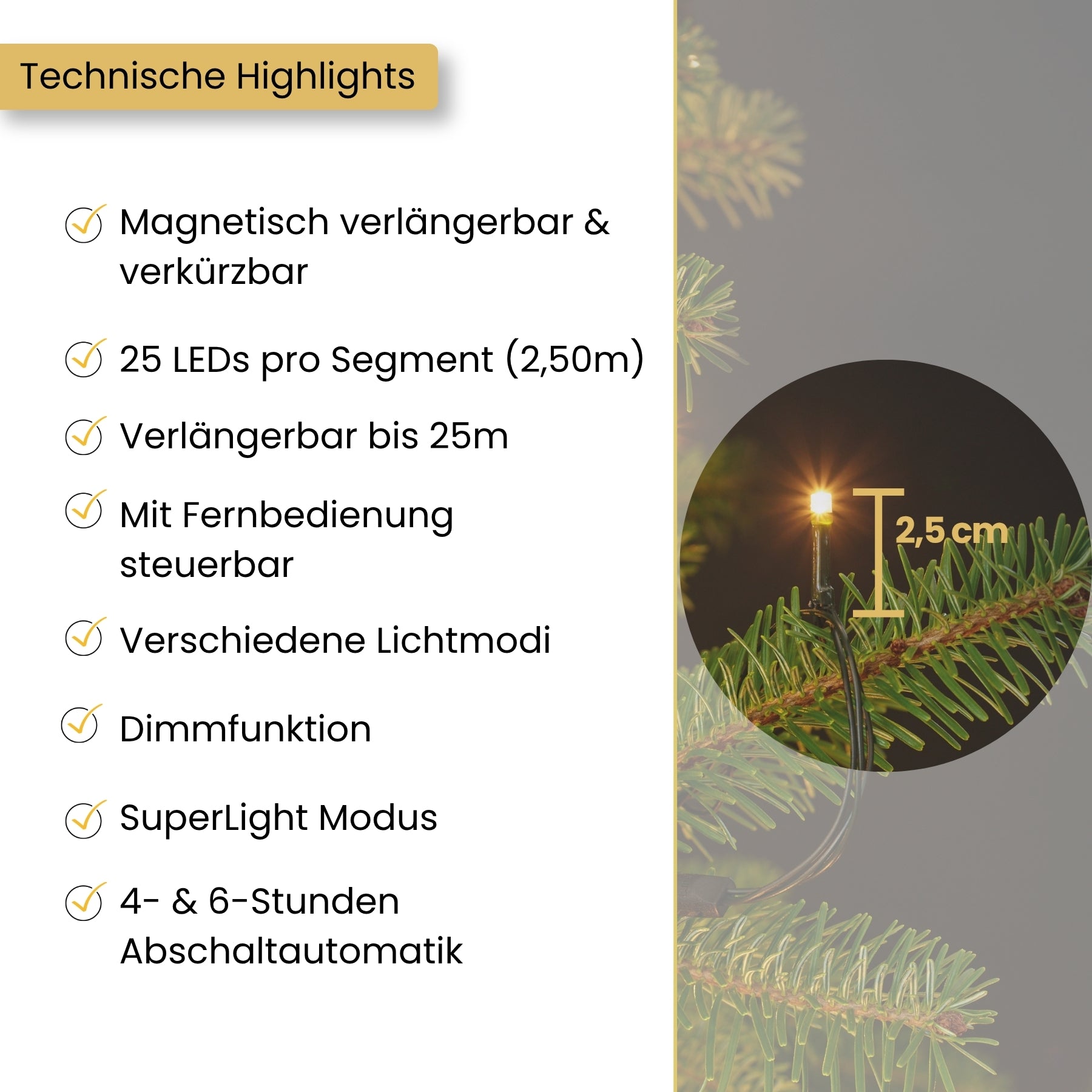 Lumix Magnet-it für Bäume bis 3,0m