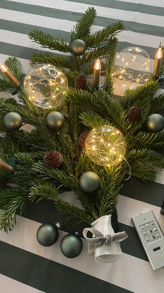 Krinner Christbaumkerzen Flame Elfenbein