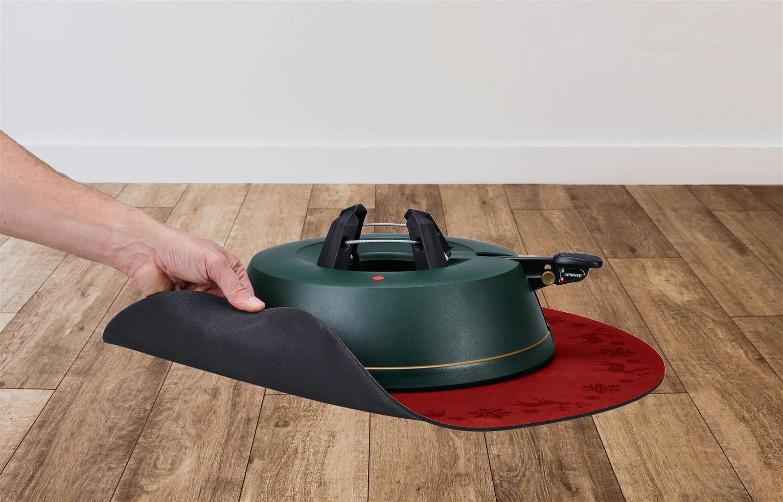 KRINNER´s Christmas Mat Rot