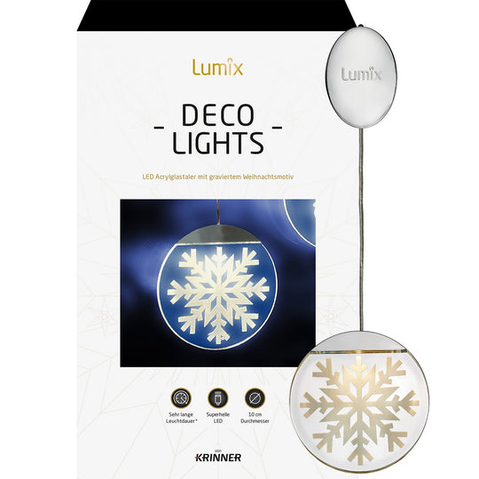 Lumix Deco Light Schneekristall
