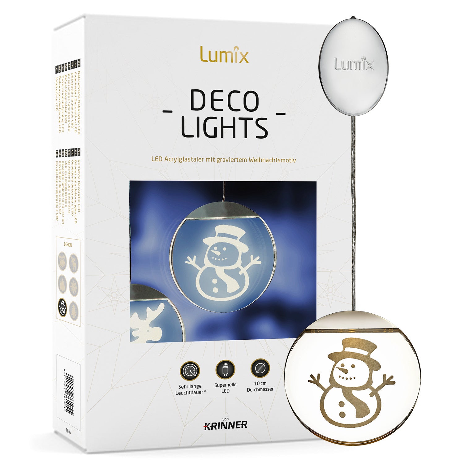 Lumix Deco Light Schneemann