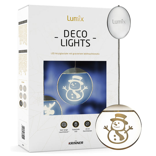 Lumix Deco Light Schneemann