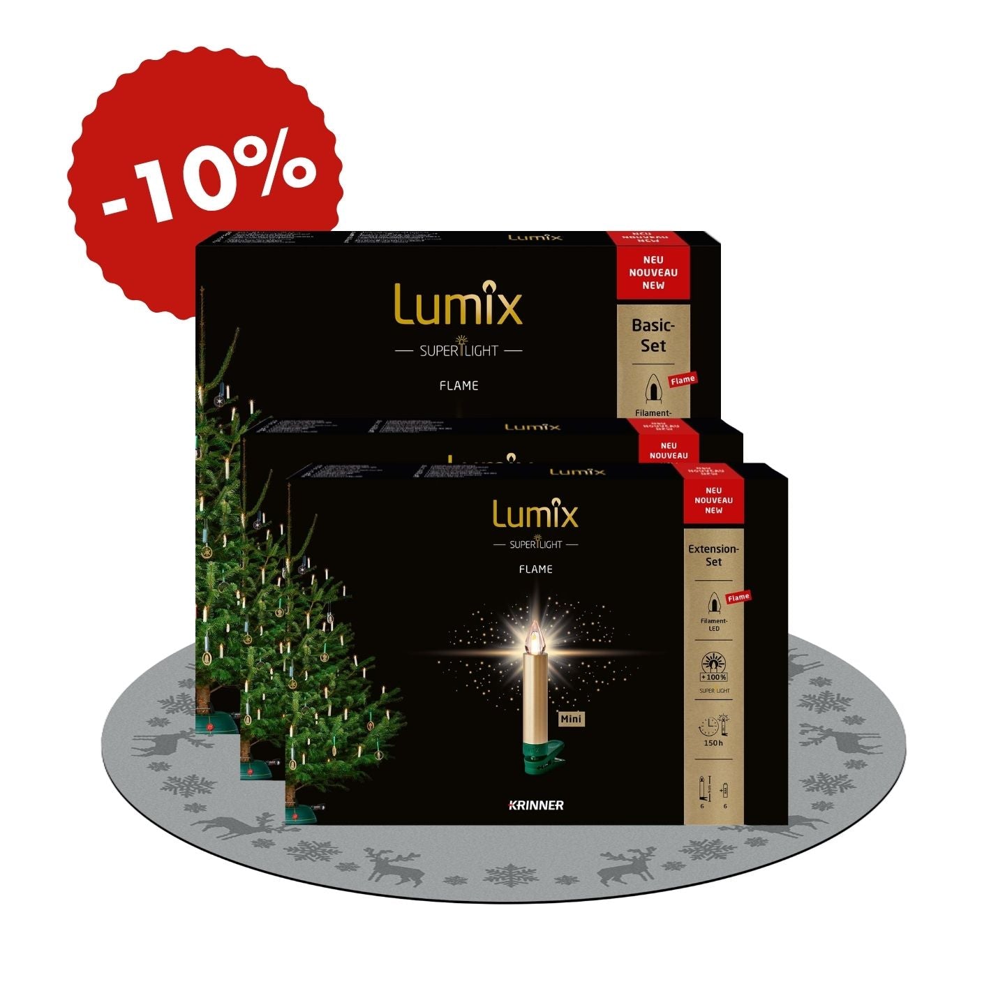 „Strahlende Weihnachten“ – Gold
