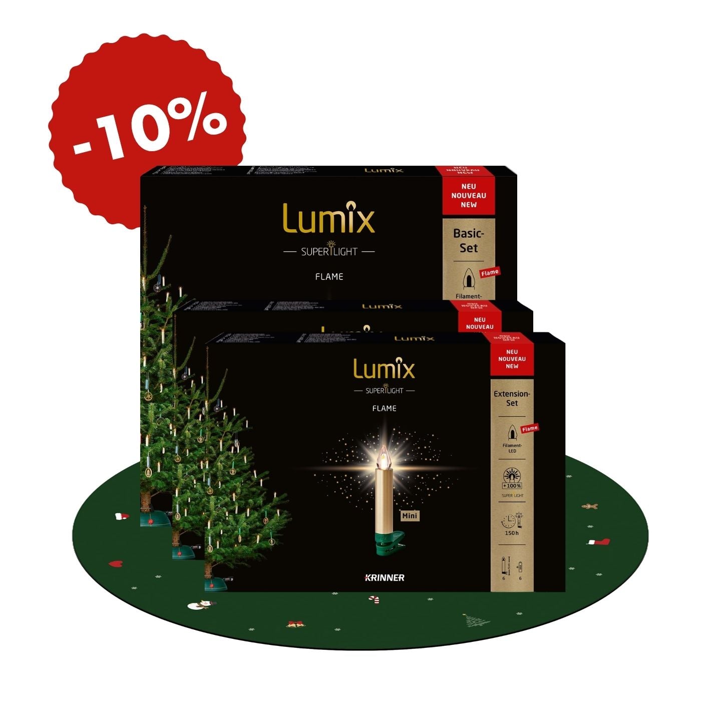 „Strahlende Weihnachten“ – Gold
