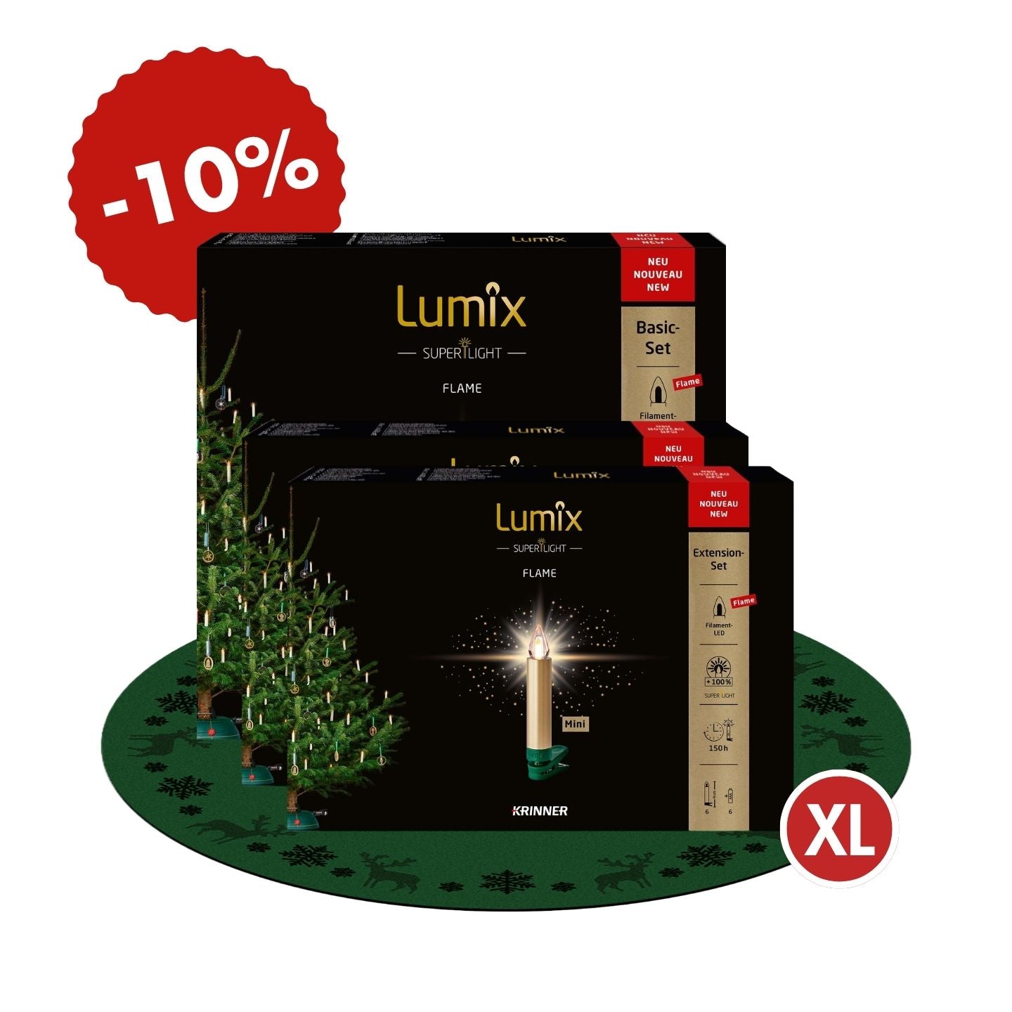 „Strahlende Weihnachten“ – Gold