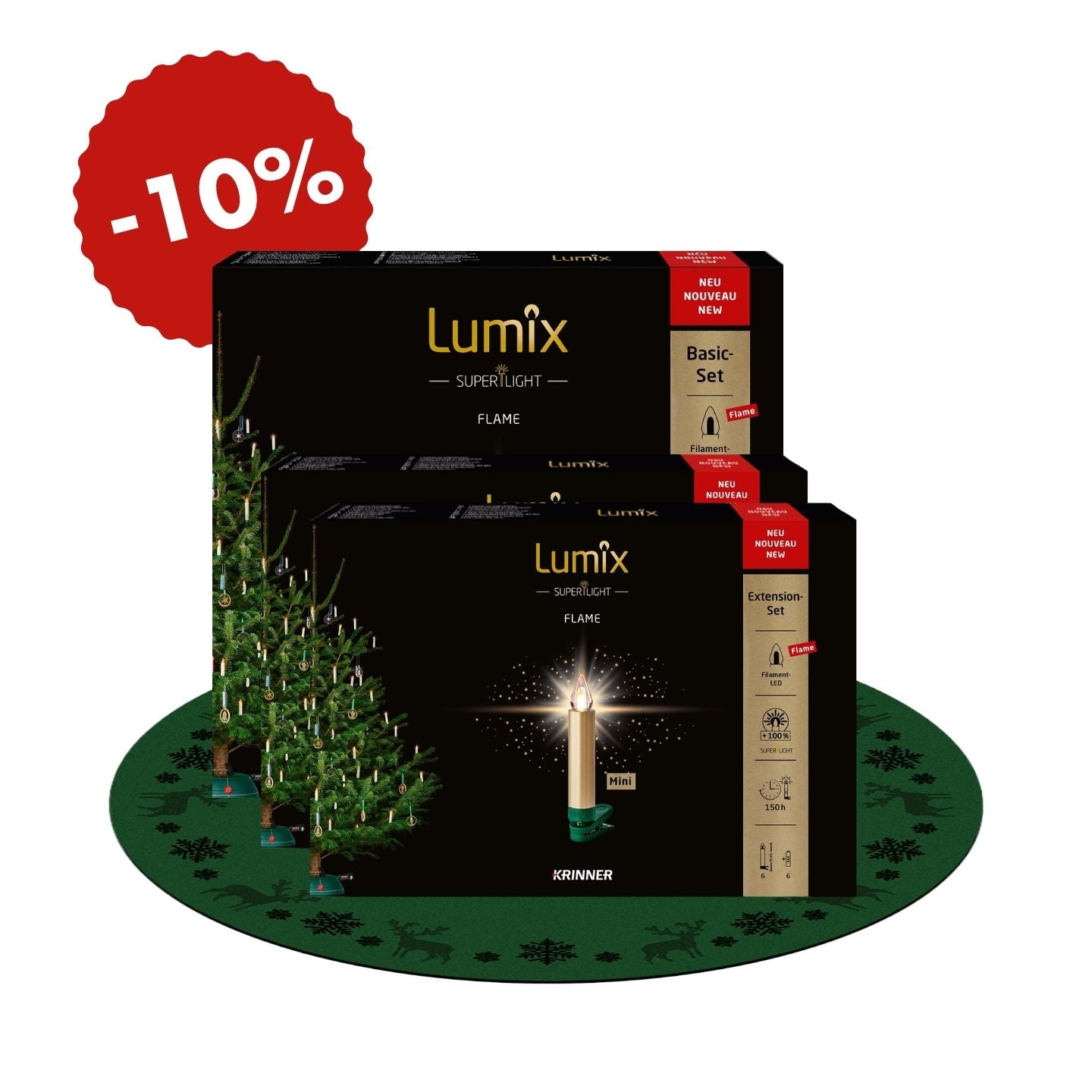 „Strahlende Weihnachten“ – Gold