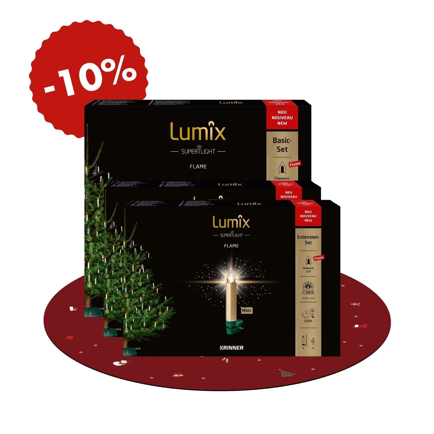 „Strahlende Weihnachten“ – Gold