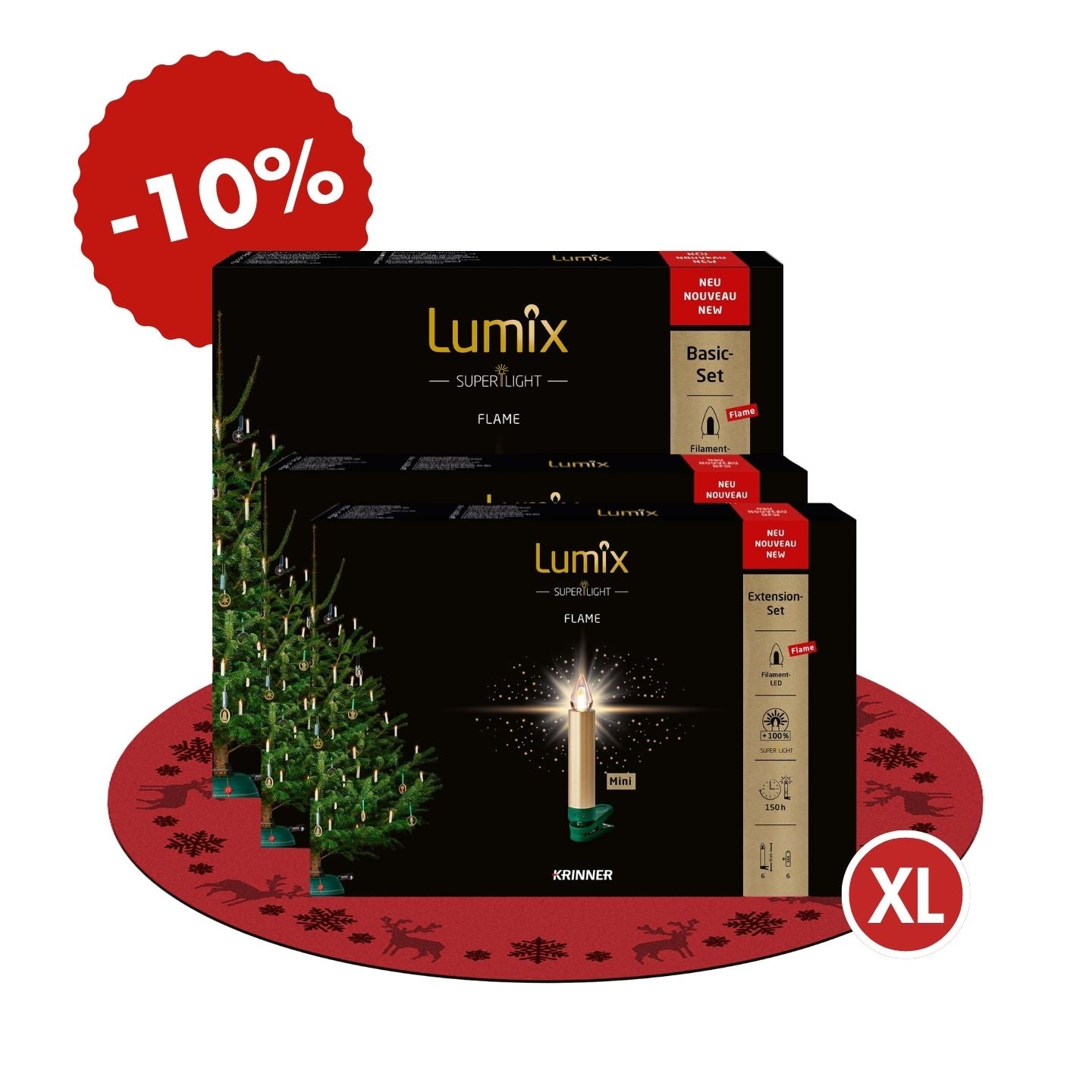 „Strahlende Weihnachten“ – Gold