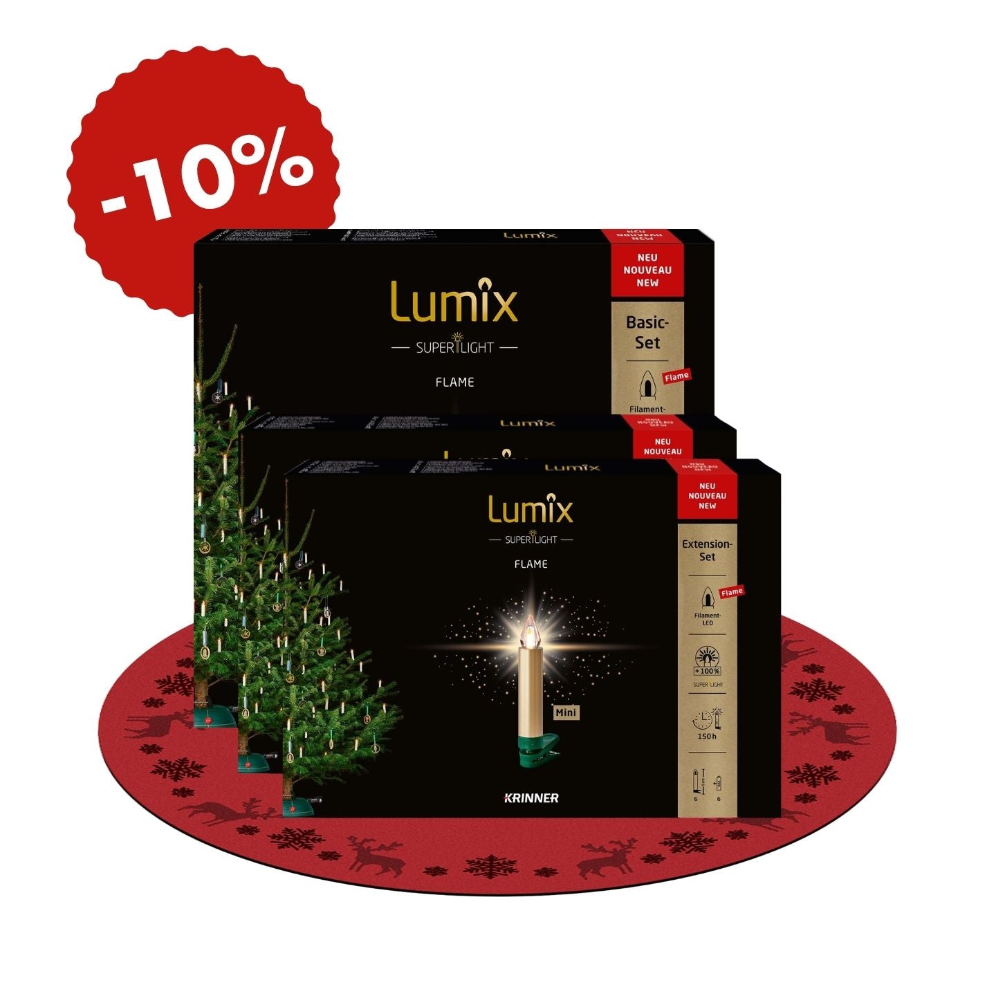 „Strahlende Weihnachten“ – Gold