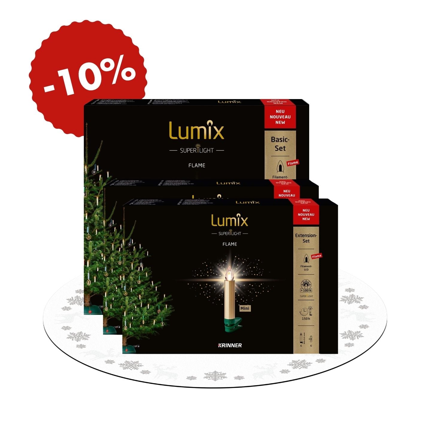 „Strahlende Weihnachten“ – Gold
