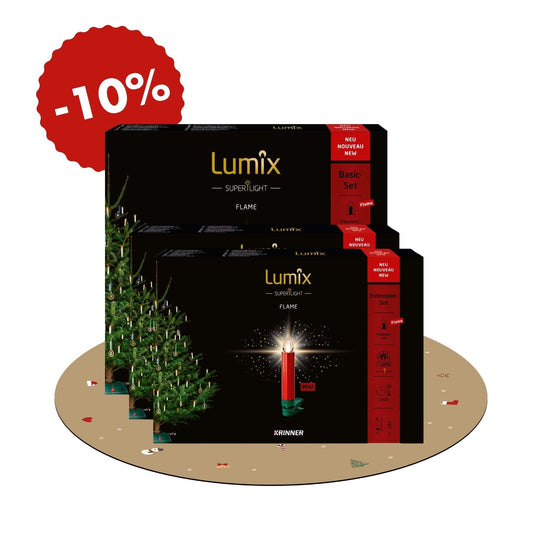 „Strahlende Weihnachten“ – Rot
