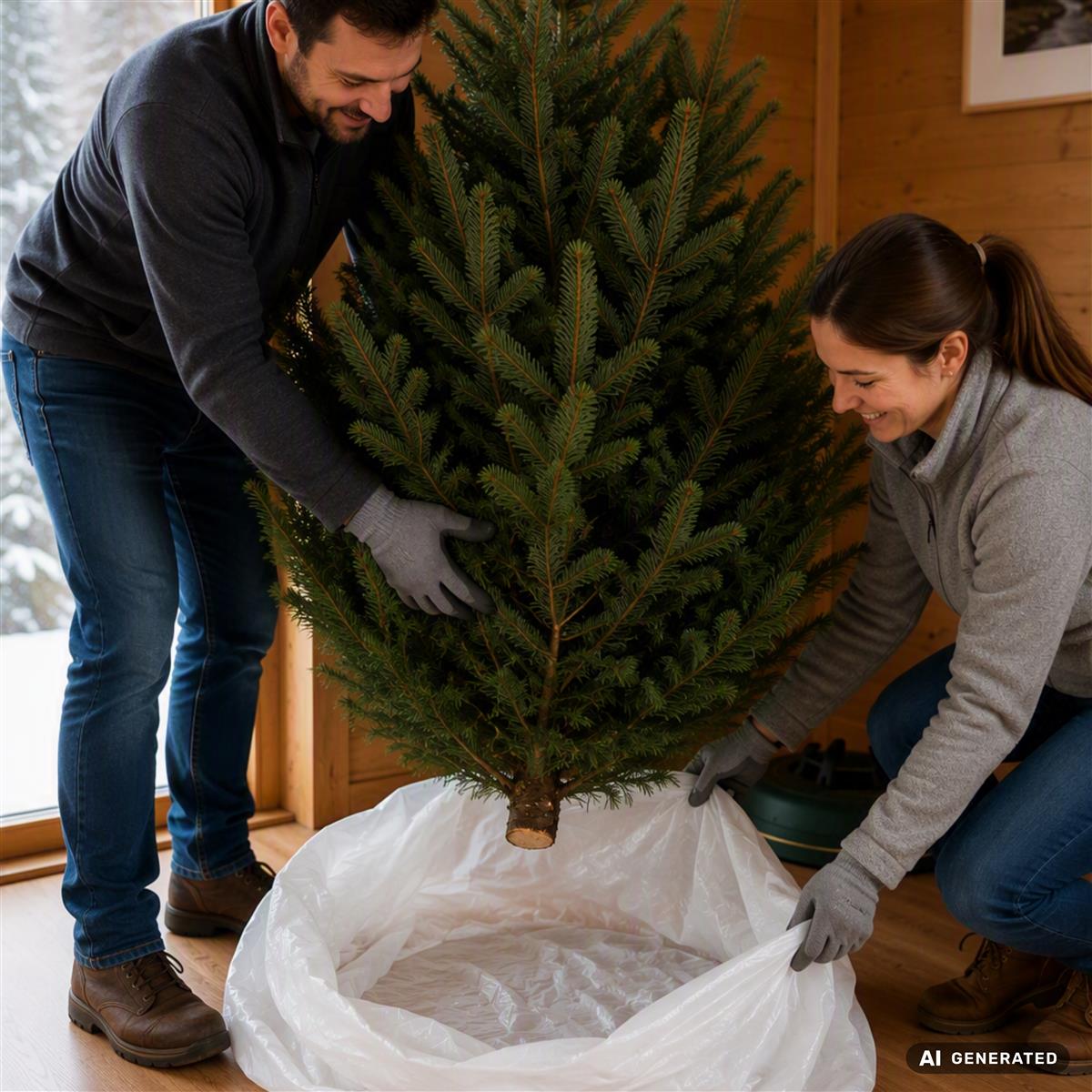 Weihnachtsbaum Beutel