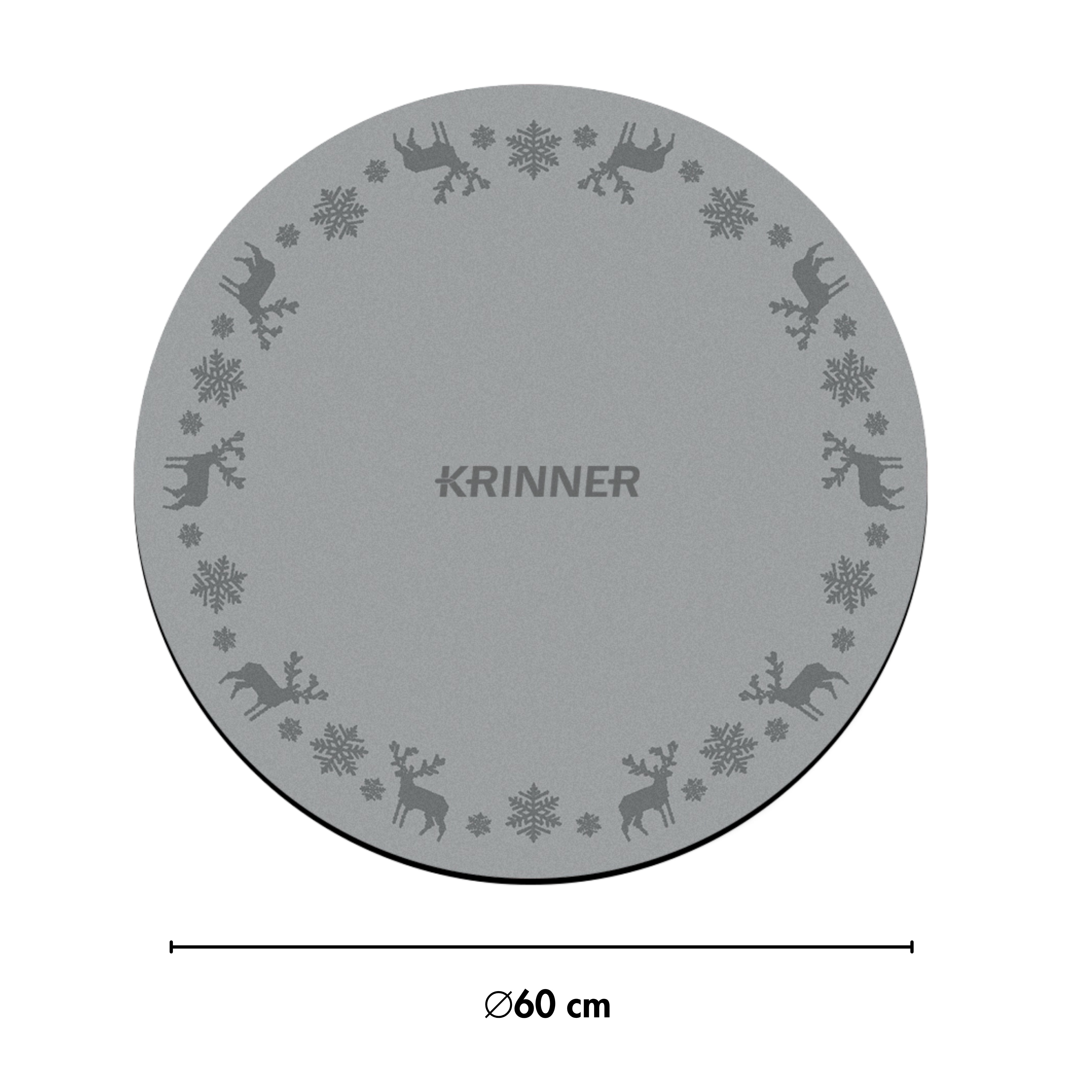 KRINNER´s Christmas Mat Grau