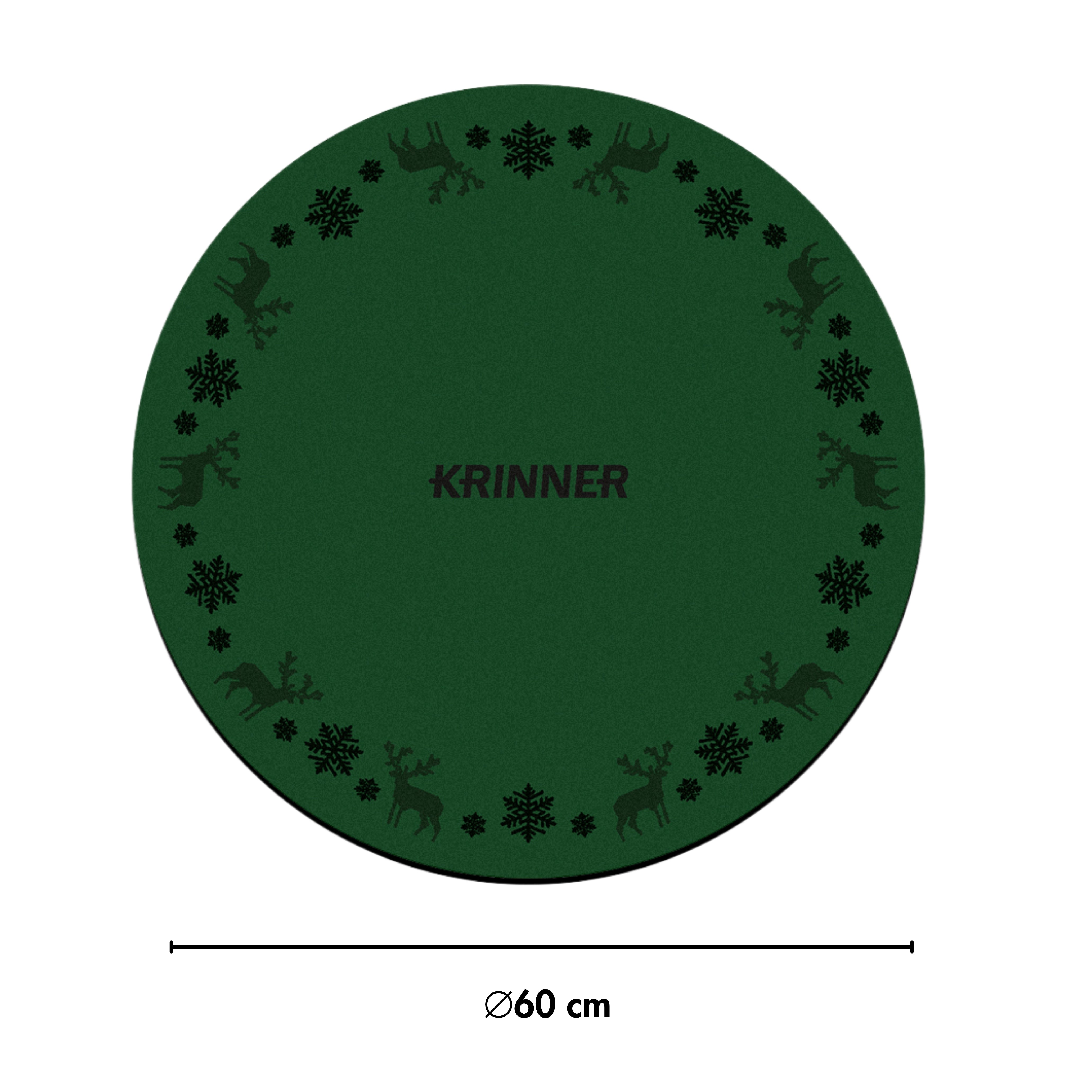KRINNER´s Christmas Mat Grün