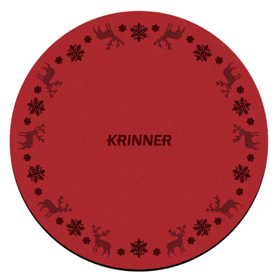 KRINNER´s Christmas Mat Rot