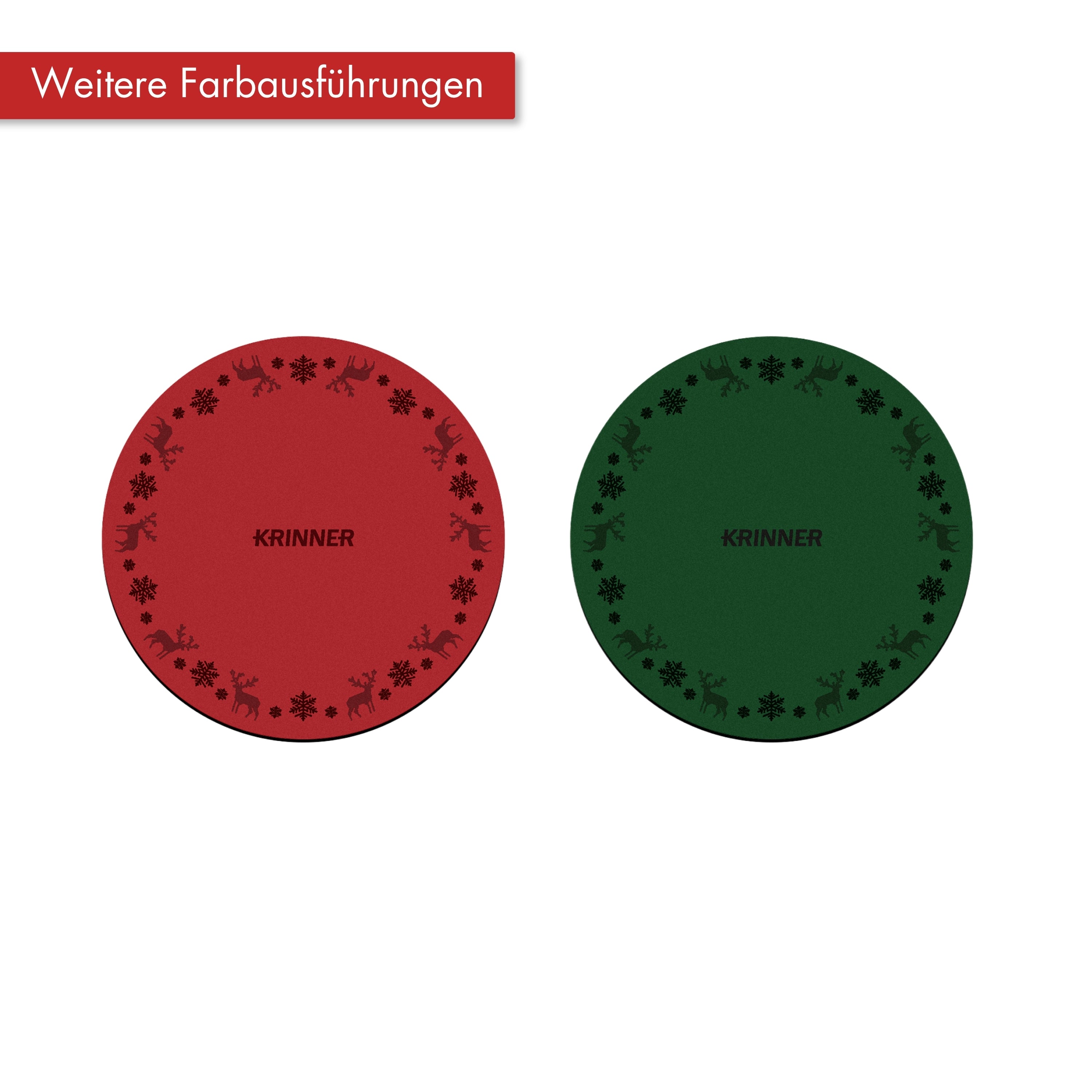 KRINNER's Christmas Mat XL Grün