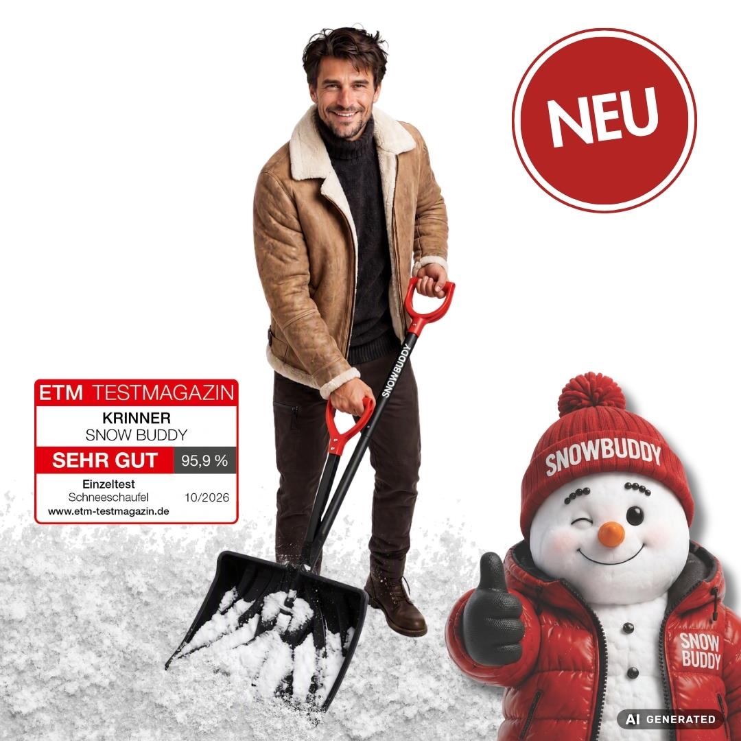 Krinner Snow Buddy Schwarz