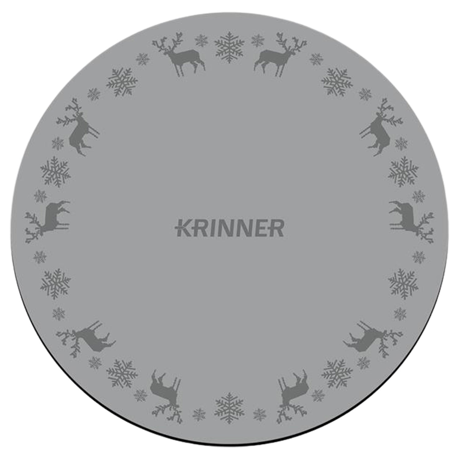 KRINNER´s Christmas Mat Grau
