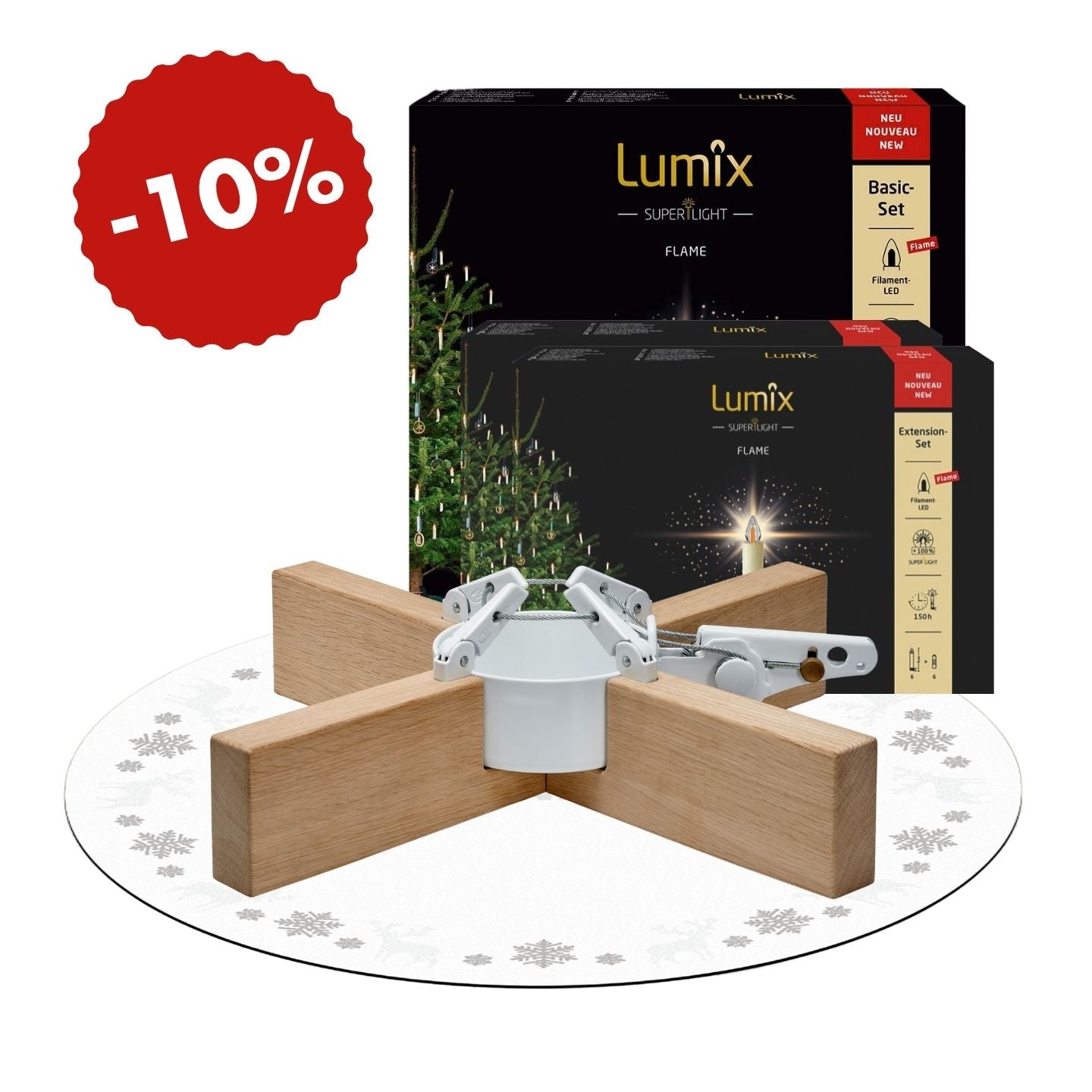 Weihnachtsset - Nordic White