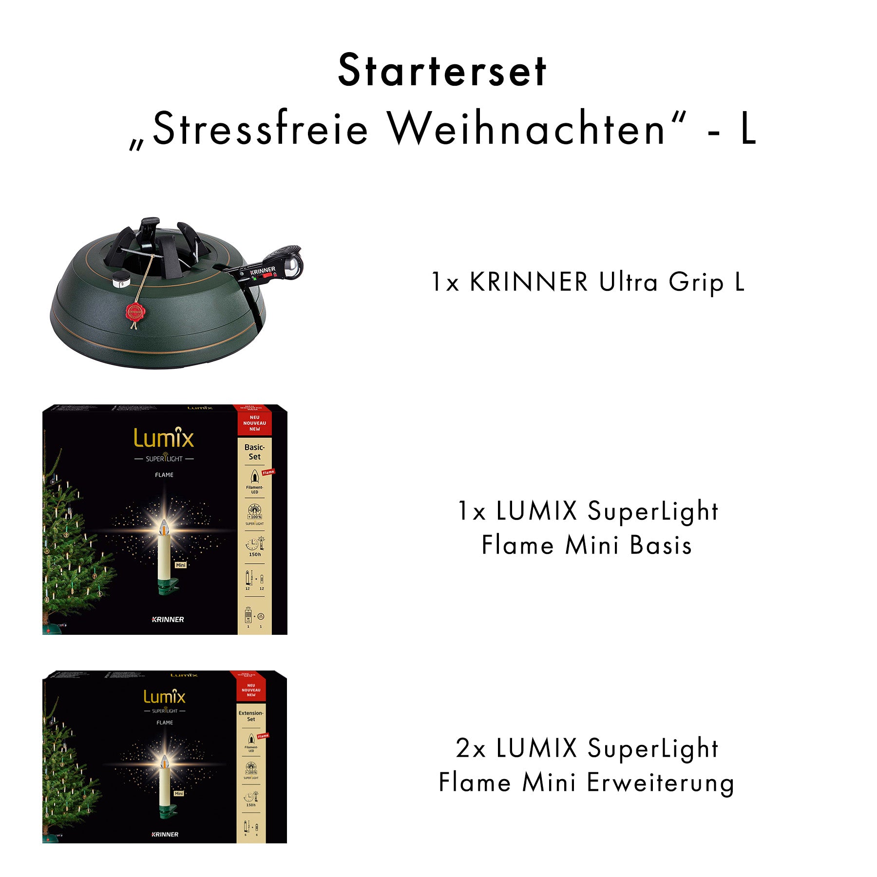 Starterset „Stressfreie Weihnachten“ - L