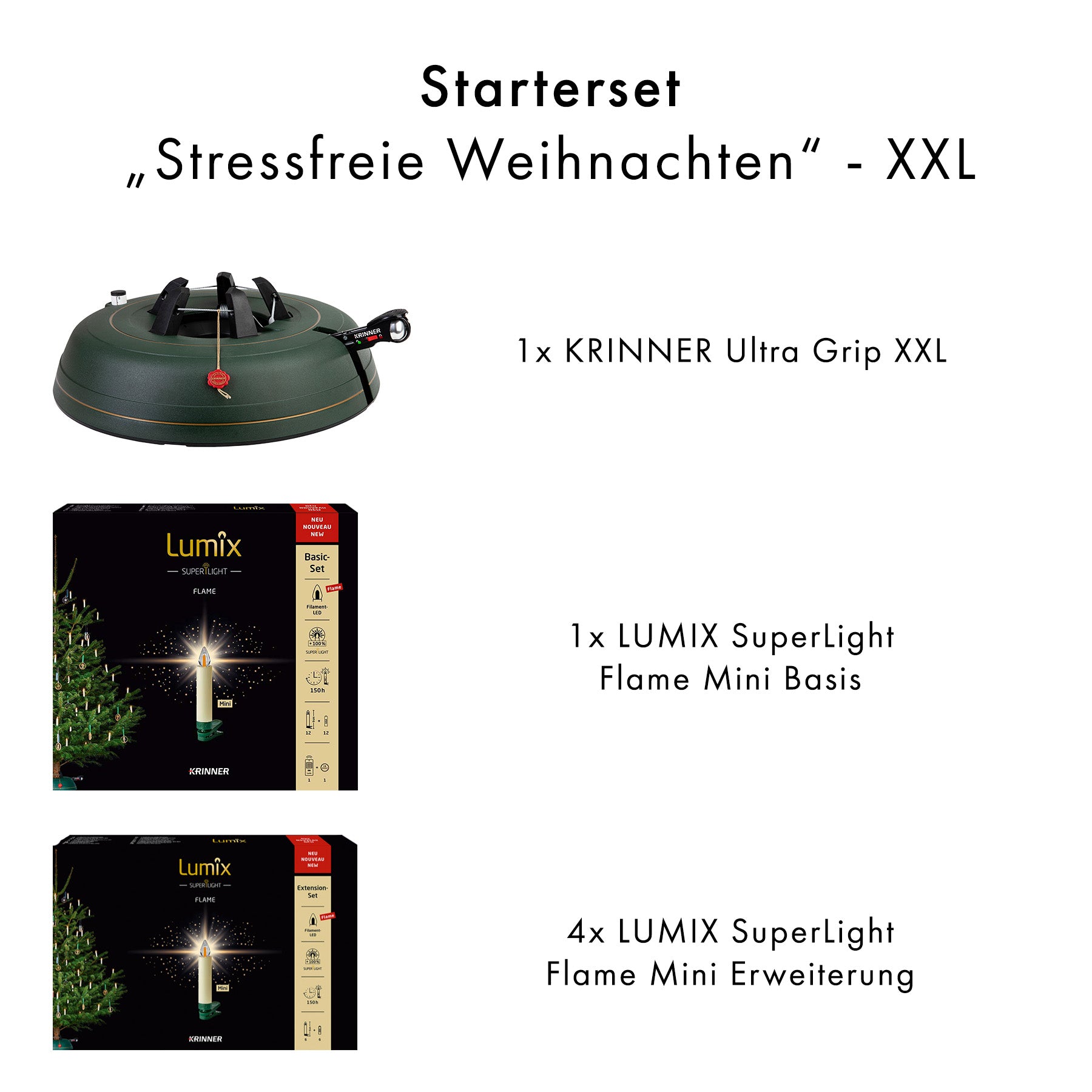 Starterset „Stressfreie Weihnachten“ - XXL