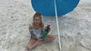 Krinner Schraubfundamente Bodendübel Vario Drill in Schwarz als Sonnenschirmständer für Strand & Wiese, schnelle und bequeme Handhabung 