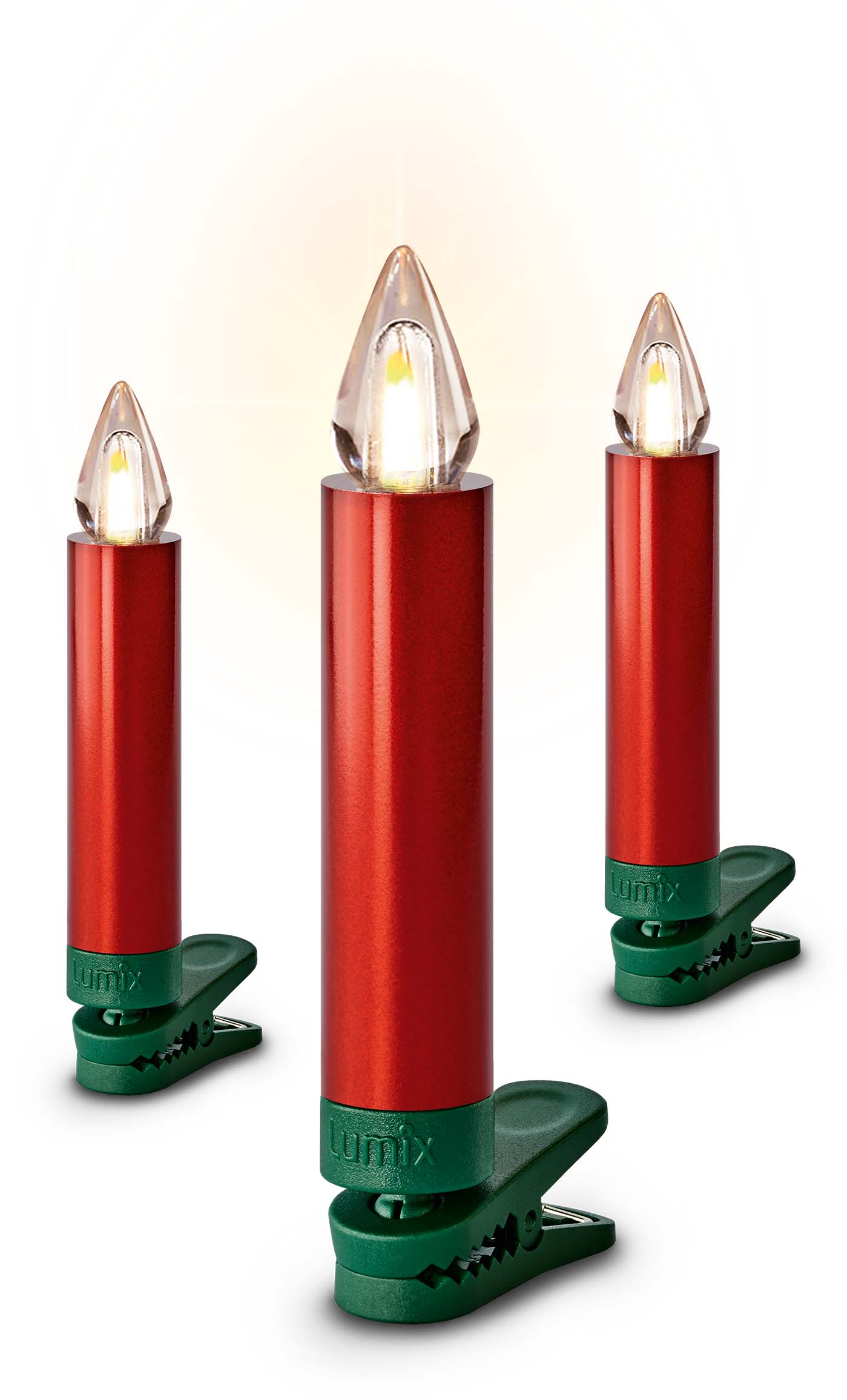 LUMIX SuperLight Flame Mini Metallic Rot Basis