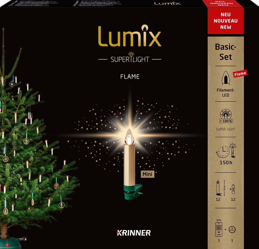 LUMIX SuperLight Flame Mini Metallic Gold Basis