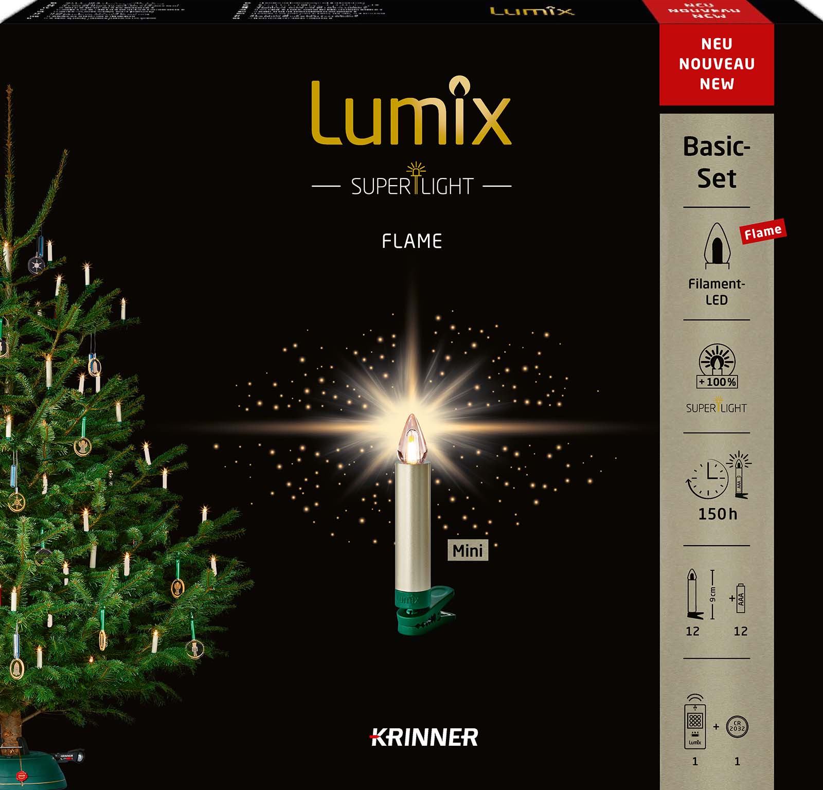 LUMIX SuperLight Flame Mini Metallic Cashmere Basis