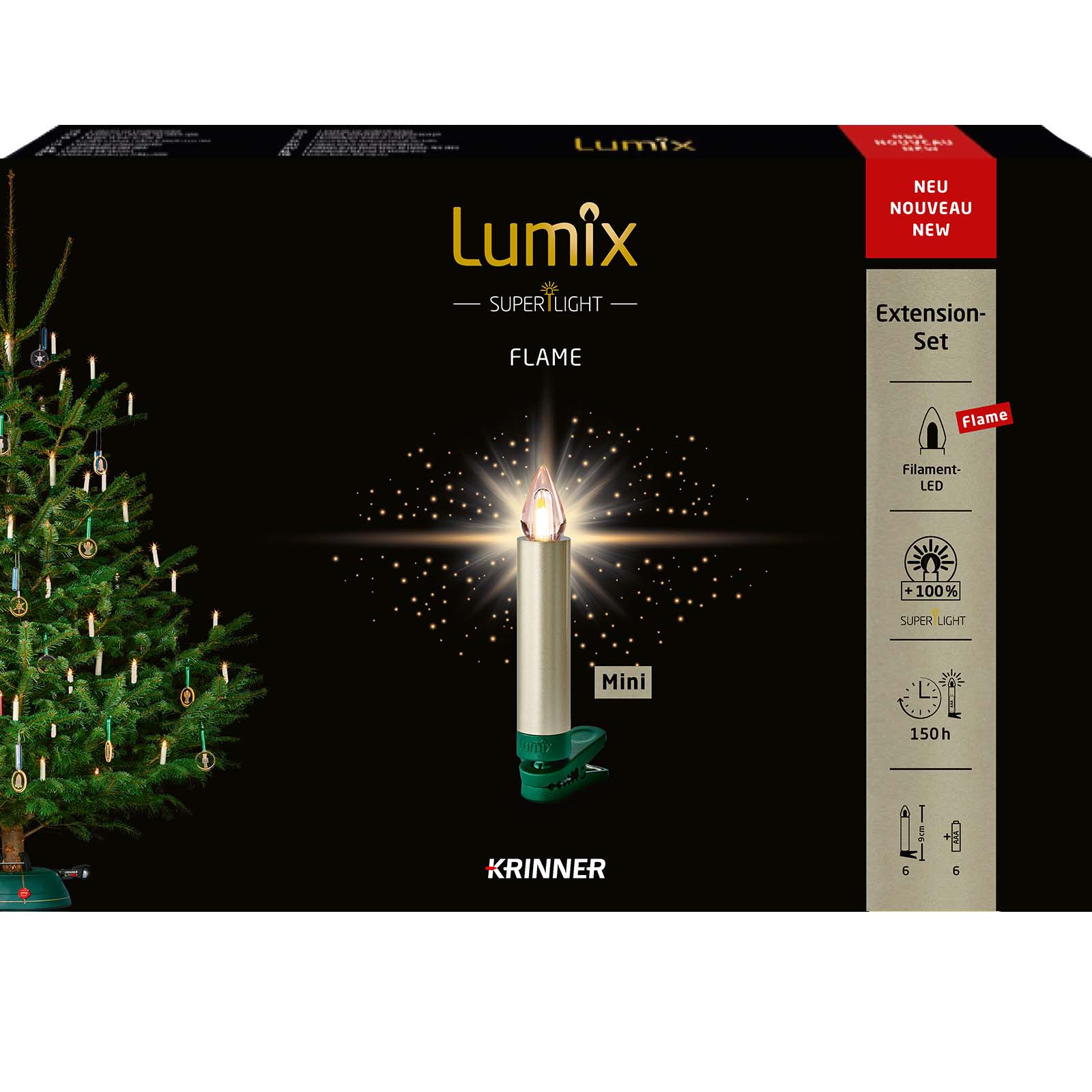 LUMIX SuperLight Flame Mini Metallic Cashmere Erweiterung