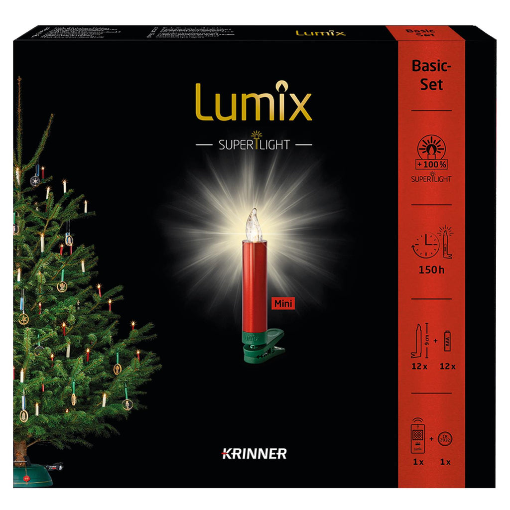LUMIX SuperLight Metallic Rot Mini Basis