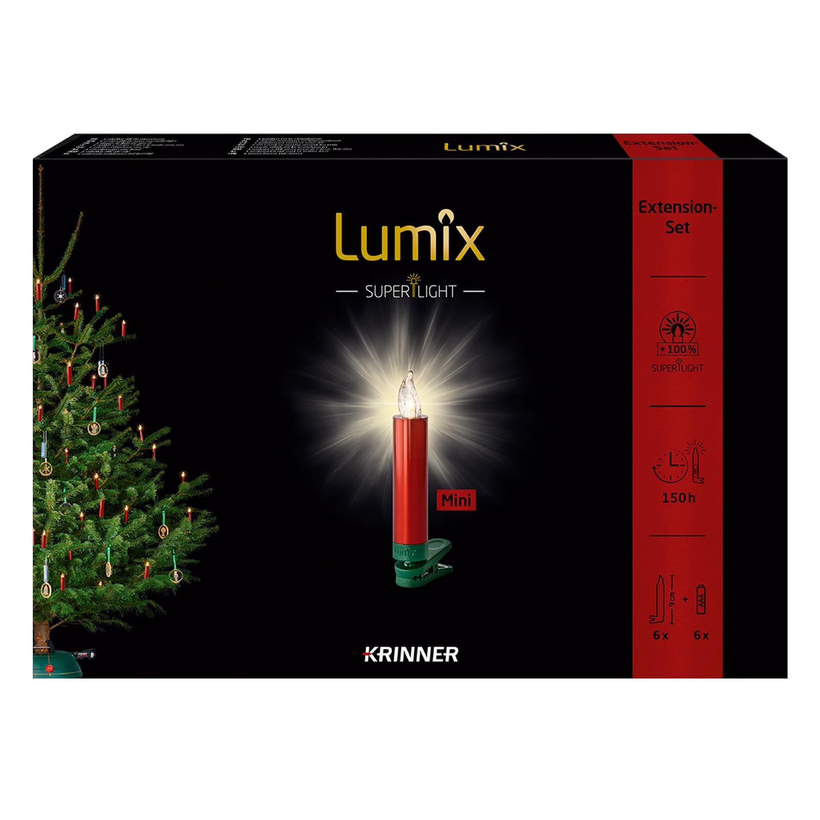 LUMIX SuperLight Metallic Rot Mini Erweiterung