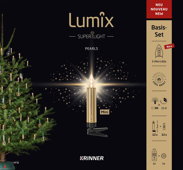 LUMIX SuperLight Pearls Gold Mini Basis