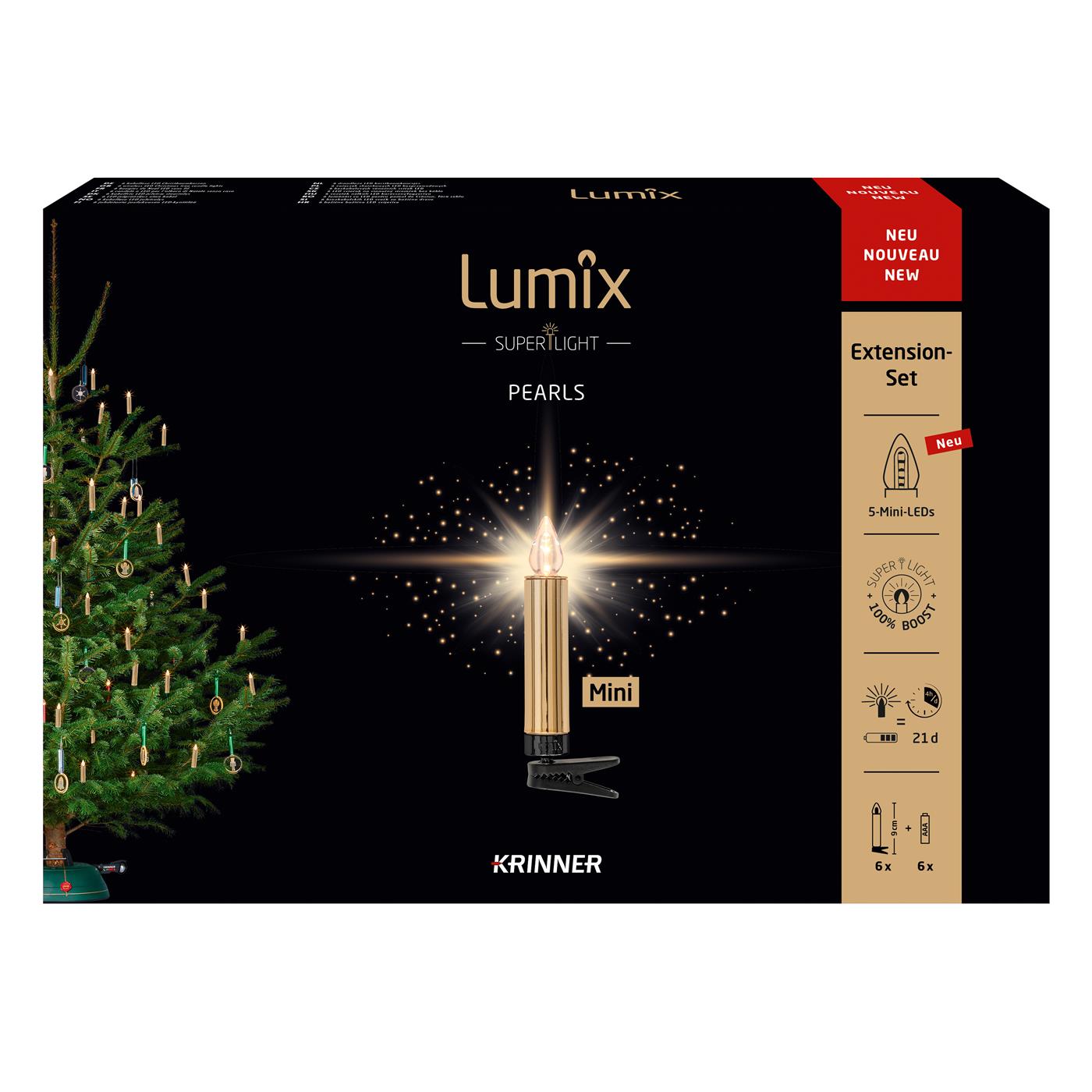 LUMIX SuperLight Pearls Gold Mini Erweiterung